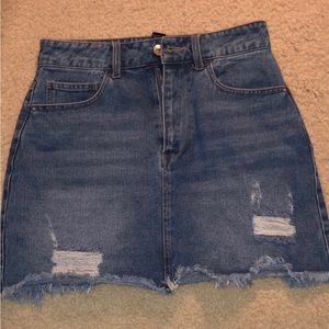 Denim Mini skirt
